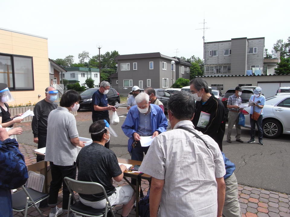 ６月例会の模様