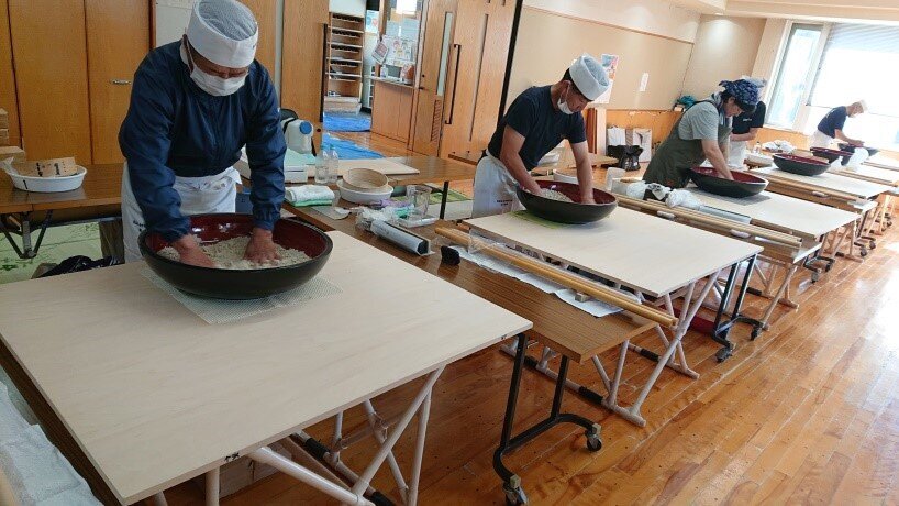 恵庭手打ちそばの会　練習会②