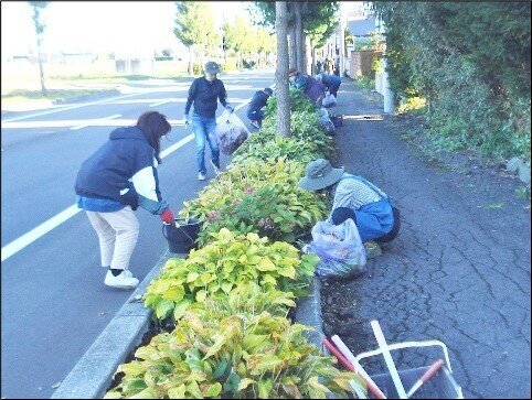 ９月（今年５回目）の町内一斉清掃