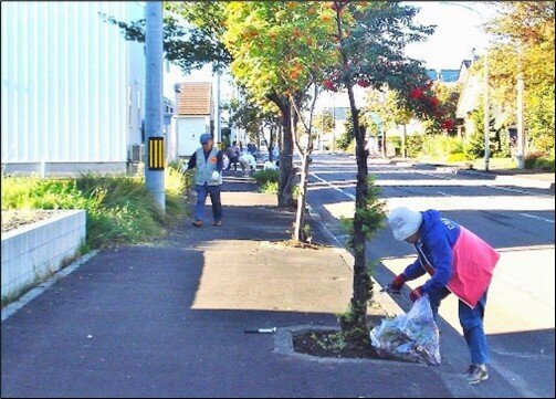 ９月（今年５回目）の町内一斉清掃