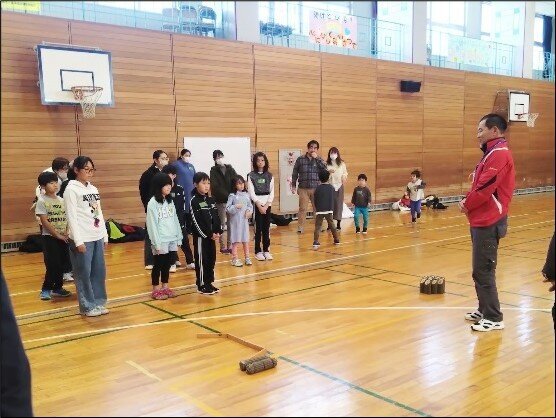 子どもレク「恵庭市民講座モルック」