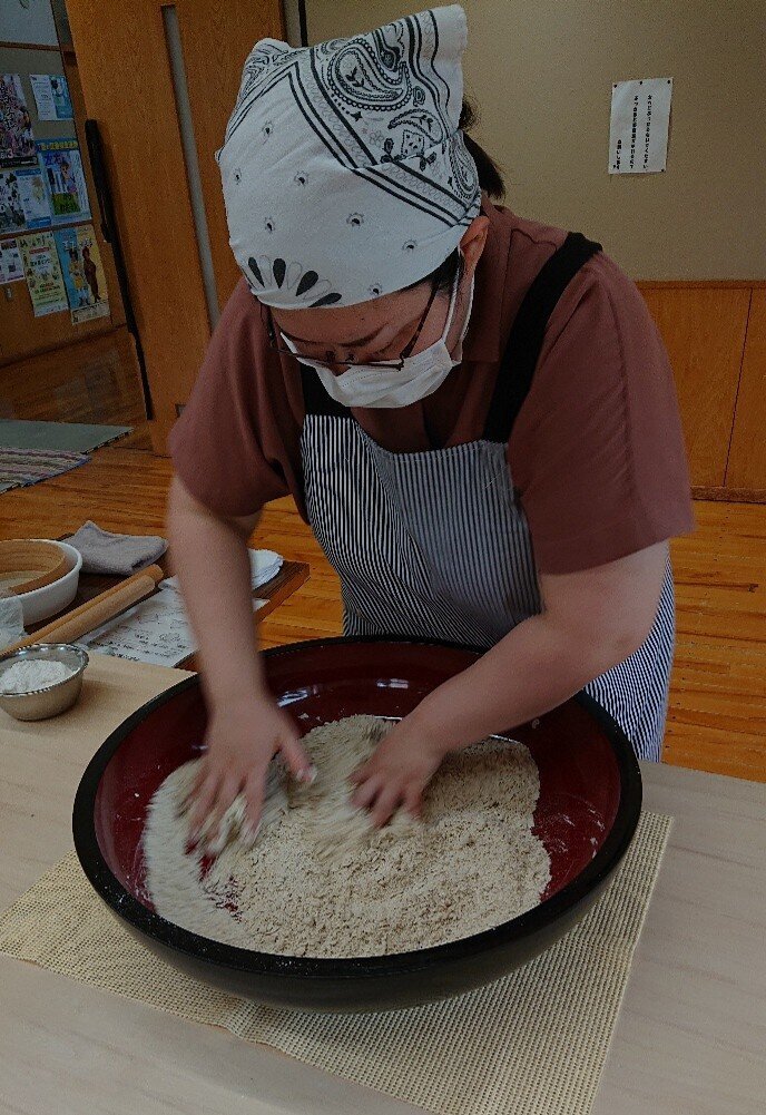 恵庭手打ちそばの会　７月の活動状況