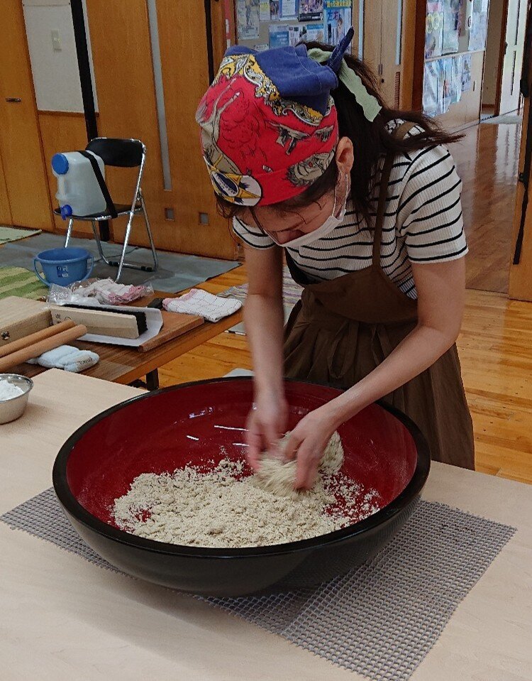 恵庭手打ちそばの会　７月の活動状況