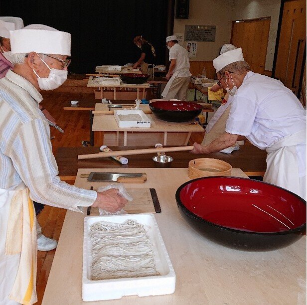 恵庭手打ちそばの会　７月の活動状況