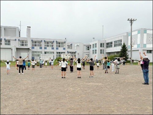 夏休みラジオ体操