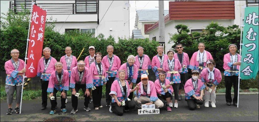 恵み野第35回夏祭りを彩る"すずらん踊り"