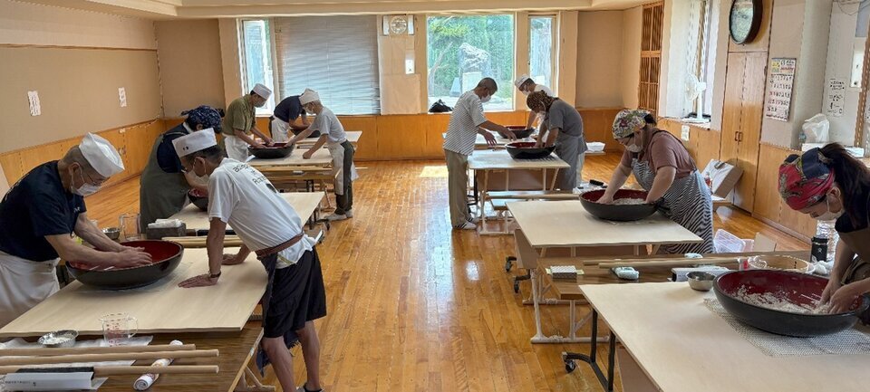 恵庭手打ちそばの会 9月の活動状況