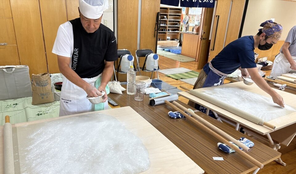 恵庭手打ちそばの会　９月の活動状況