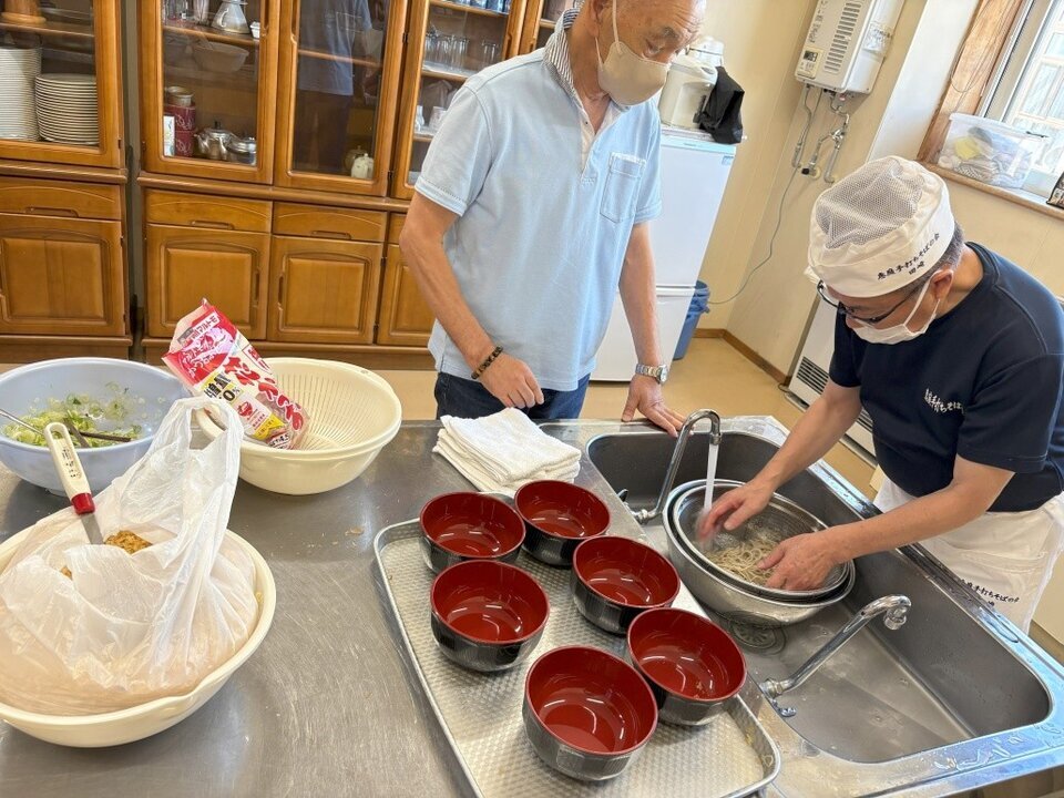 恵庭手打ちそばの会　９月の活動状況
