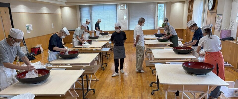 恵庭手打ちそばの会　９月の活動状況