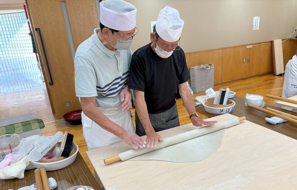 恵庭手打ちそばの会　９月の活動状況