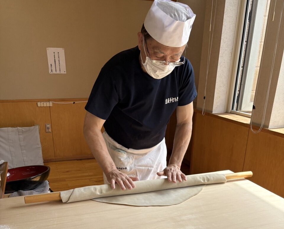 恵庭手打ちそばの会　８月の活動状況