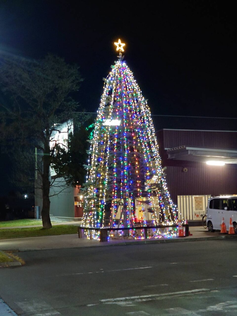 イルミネーションとクリスマス装飾を行いました