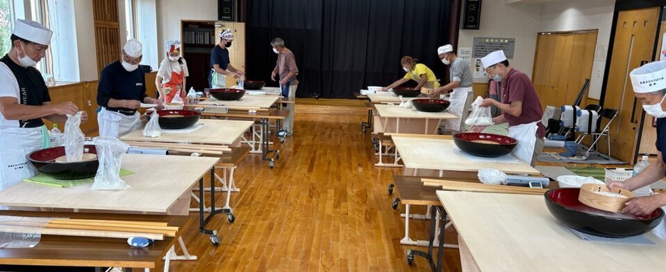 恵庭手打ちそばの会　１０月の活動状況