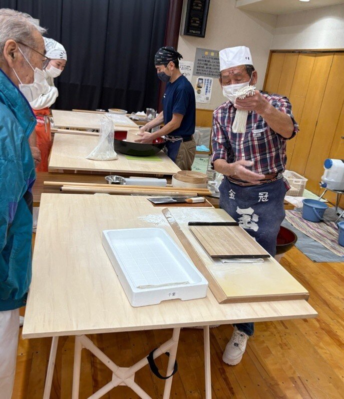 恵庭手打ちそばの会　１０月の活動状況