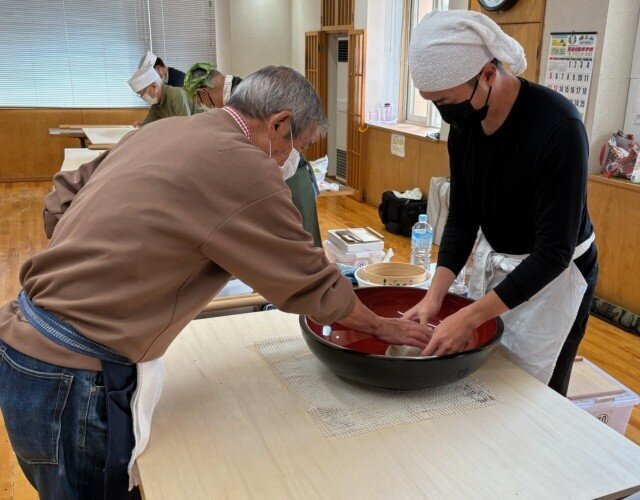 恵庭手打ちそばの会　１０月の活動状況