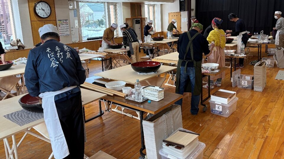 恵庭手打ちそばの会　１２月の活動状況