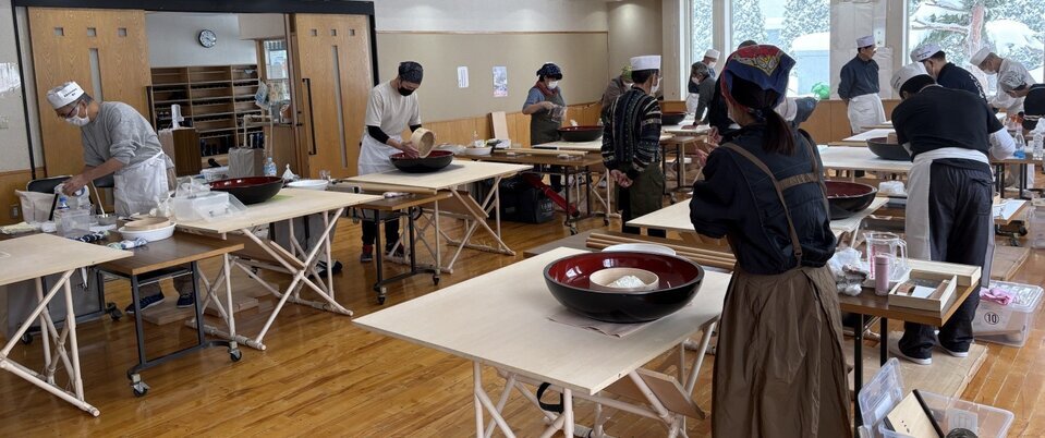 恵庭手打ちそばの会　１月の活動状況