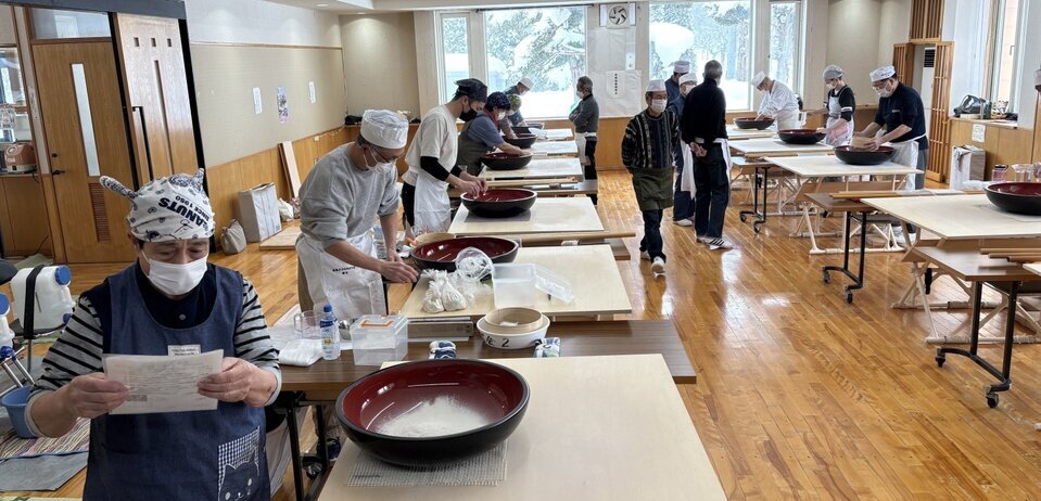 恵庭手打ちそばの会　１月の活動状況