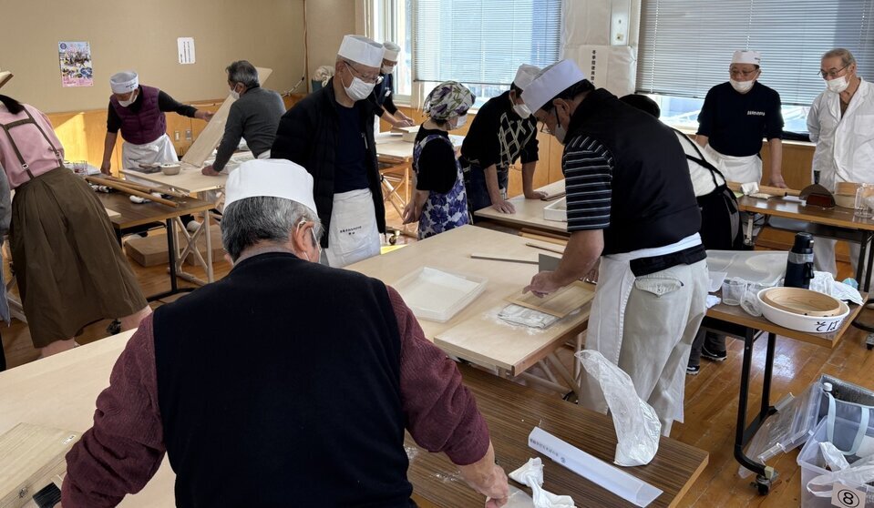 恵庭手打ちそばの会　１月の活動状況