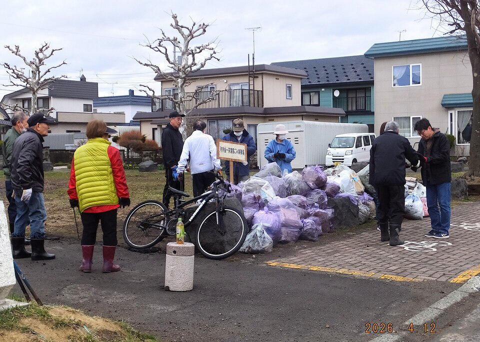 町内一斉清掃