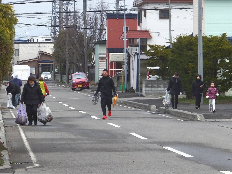 町内一斉清掃