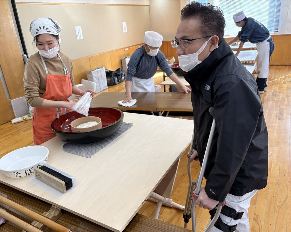 恵庭手打ちそばの会　３月の活動状況
