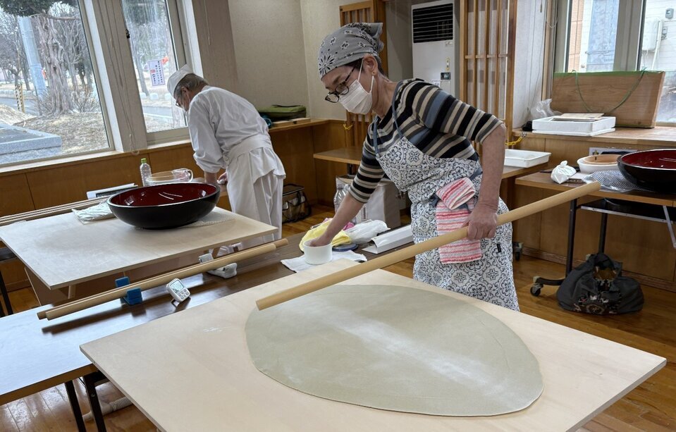 恵庭手打ちそばの会　３月の活動状況