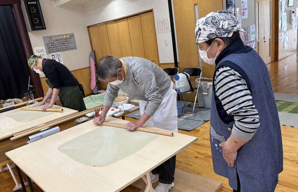 恵庭手打ちそばの会　３月の活動状況