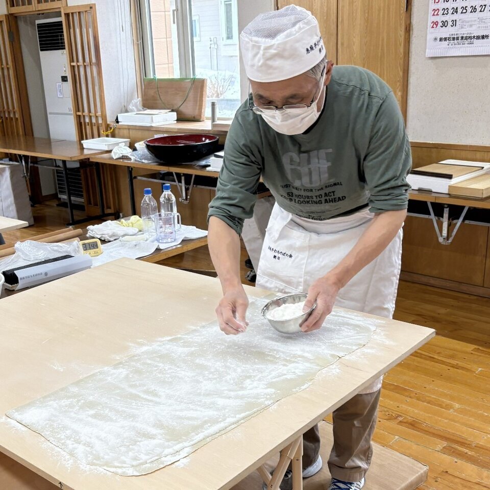 恵庭手打ちそばの会　３月の活動状況