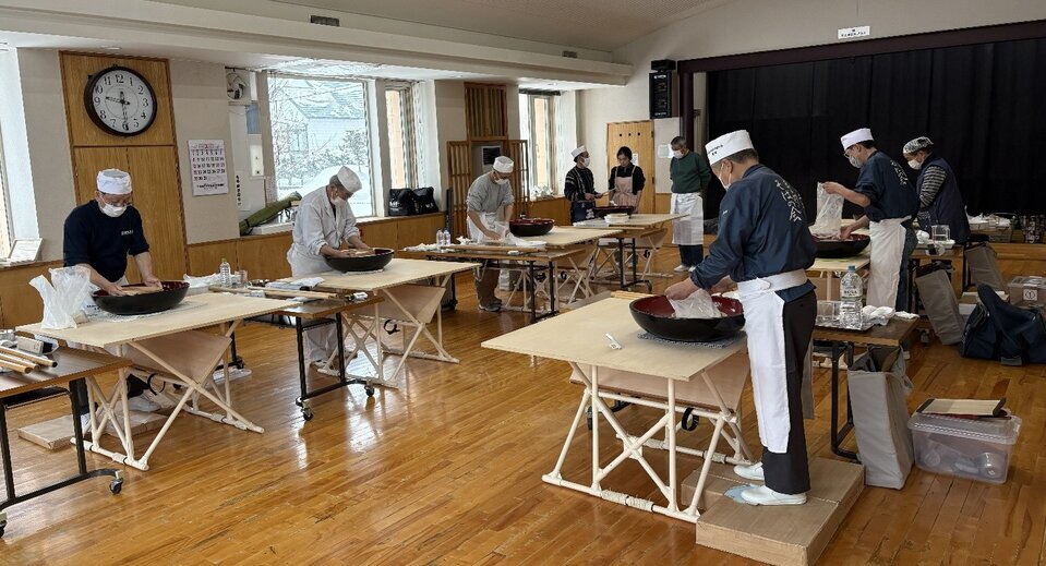 恵庭手打ちそばの会　３月の活動状況