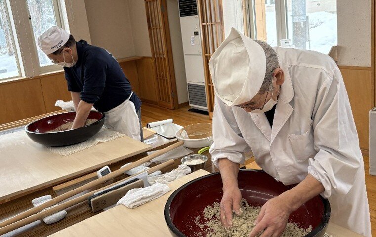 恵庭手打ちそばの会　３月の活動状況