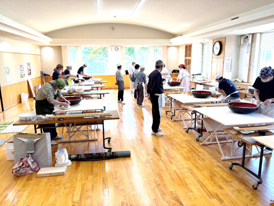 恵庭手打ちそばの会　５月の活動状況