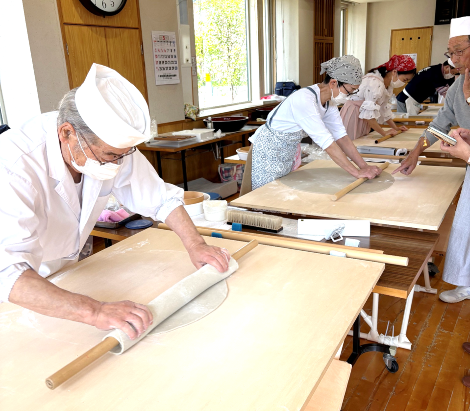 恵庭手打ちそばの会　５月の活動状況