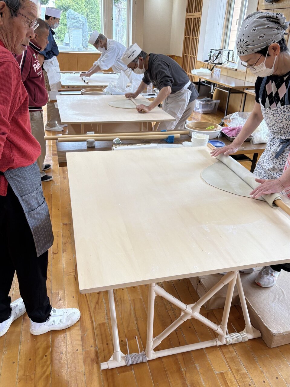 恵庭手打ちそばの会　５月の活動状況