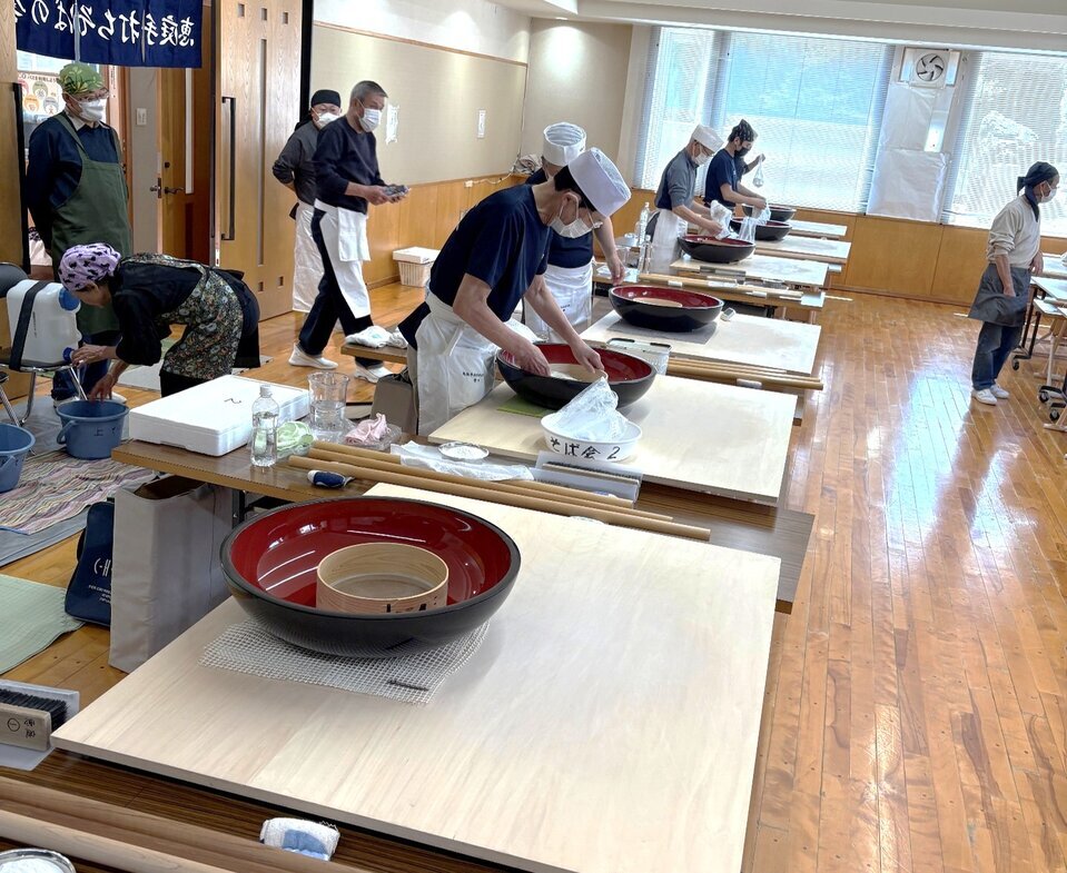 恵庭手打ちそばの会　５月の活動状況