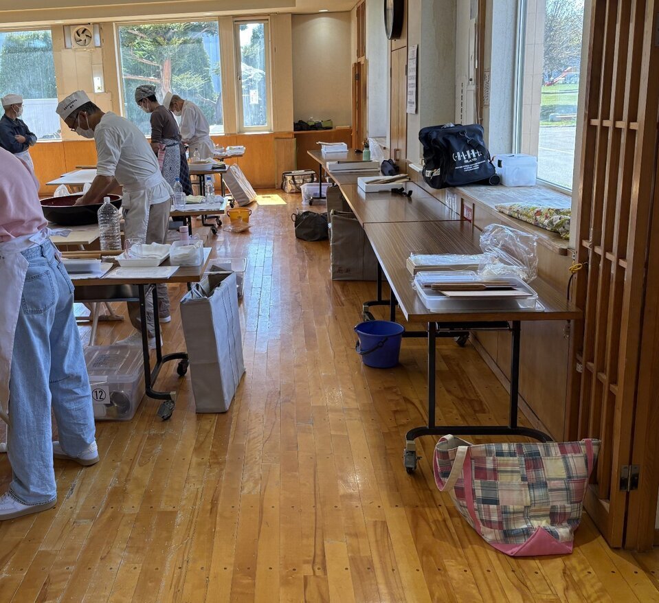 恵庭手打ちそばの会　４月の活動状況