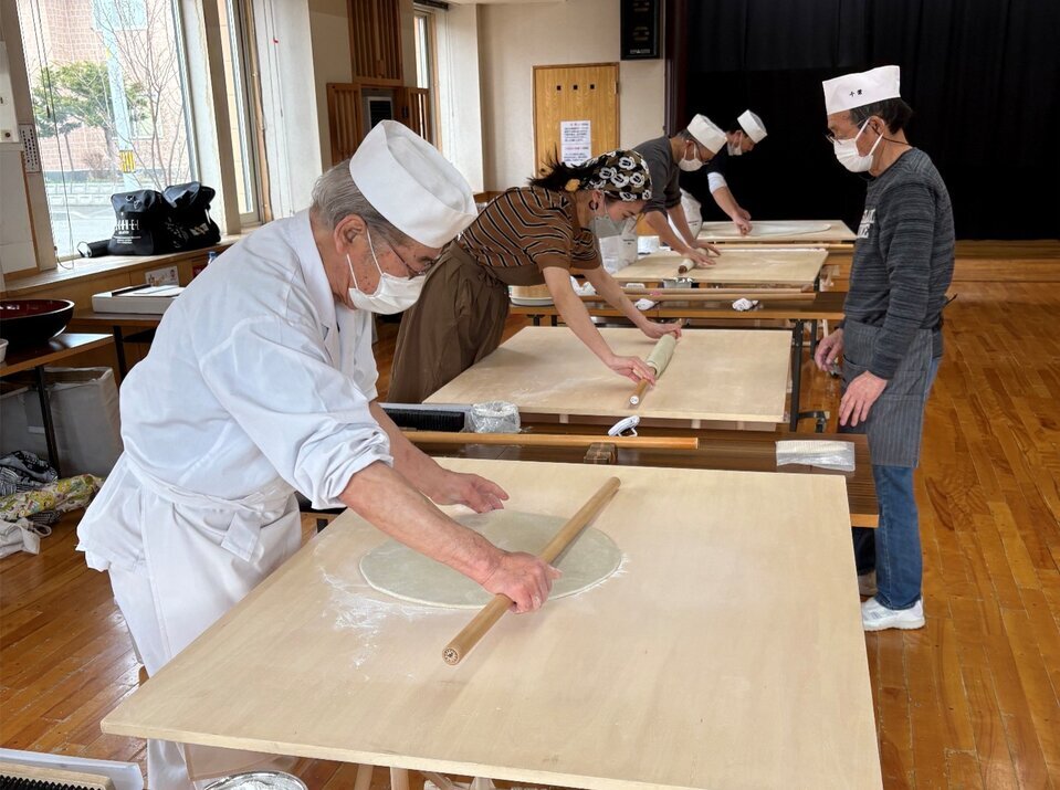 恵庭手打ちそばの会　４月の活動状況