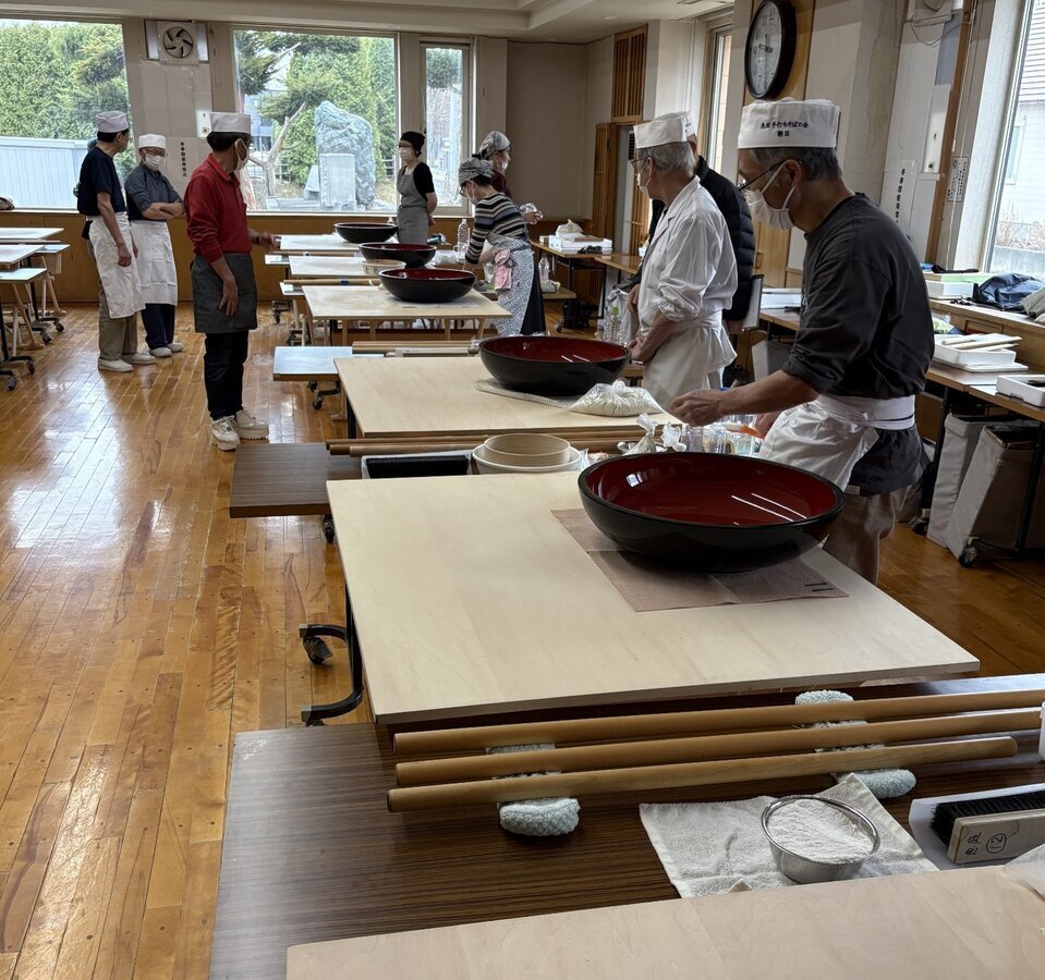 恵庭手打ちそばの会　４月の活動状況