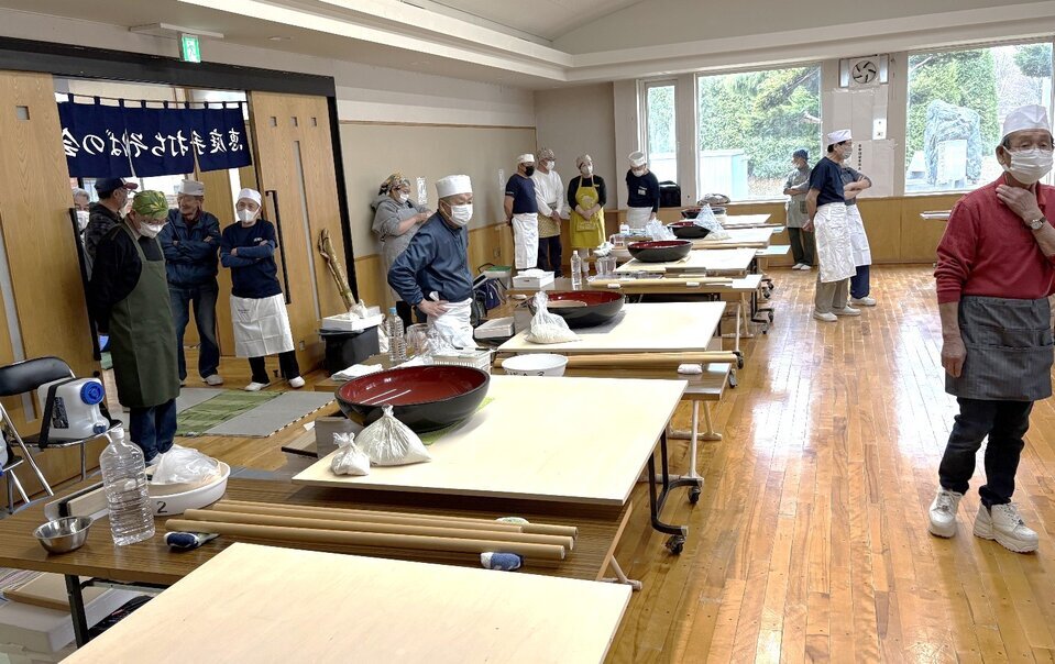 恵庭手打ちそばの会　４月の活動状況