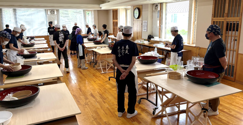 恵庭手打ちそばの会　６月の活動状況