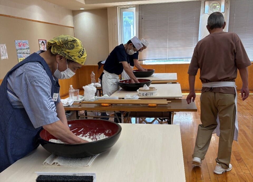 恵庭手打ちそばの会　７月の活動状況