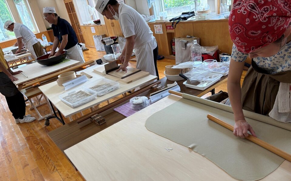恵庭手打ちそばの会　７月の活動状況
