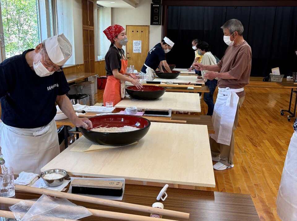 恵庭手打ちそばの会　７月の活動状況